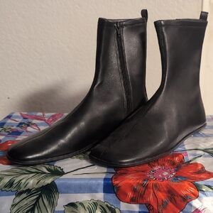 Sleek Black Ankle Booties